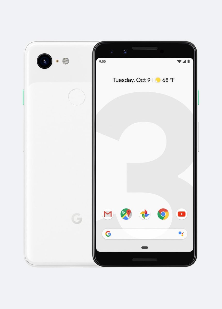 landing-pixel-product-3-white-opt موبایل گوگل پیکسل 3 - Image 1