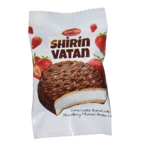 والس با طعم توت فرنگی شیرین وطن - 20 گرم