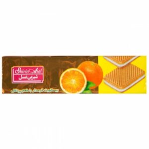 بیسکویت کرمدار شیرین عسل با طعم پرتقال