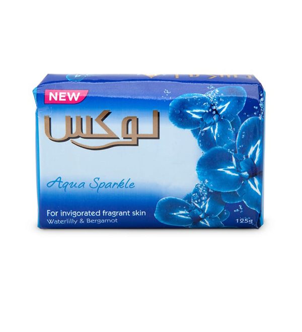صابون لوکس Aqua Sparkle با رایحه نیلوفر آبی و ترنج