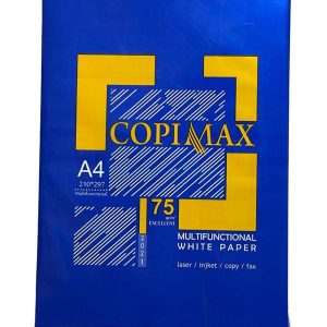 کاغذ COPIMAX 75g A4 نوین کاغذ شیراز بسته 500 عددی