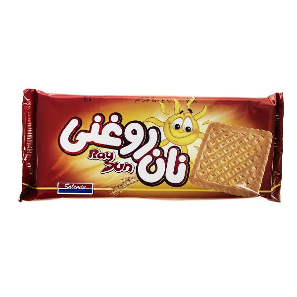 بیسکویت نان روغنی 50 گرمی سالمین