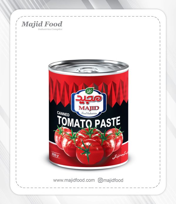 کنسرو رب گوجه فرنگی مجید مقدار 800 گرم