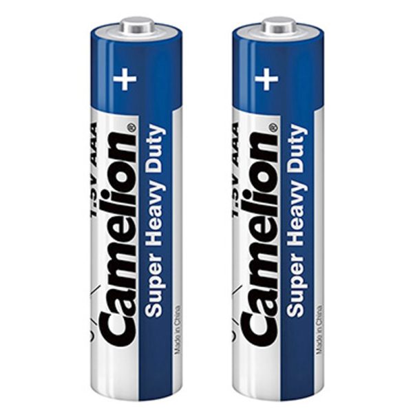 باتری دوتایی نیم قلمی Camelion Super Heavy Duty 1.5V AAA - Image 2