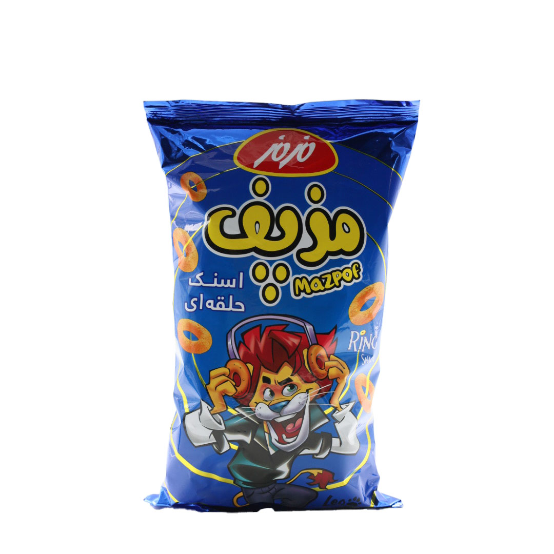 تصویر اسنک حلقه ای مزمز با طعم پنیر 25 گرمی 