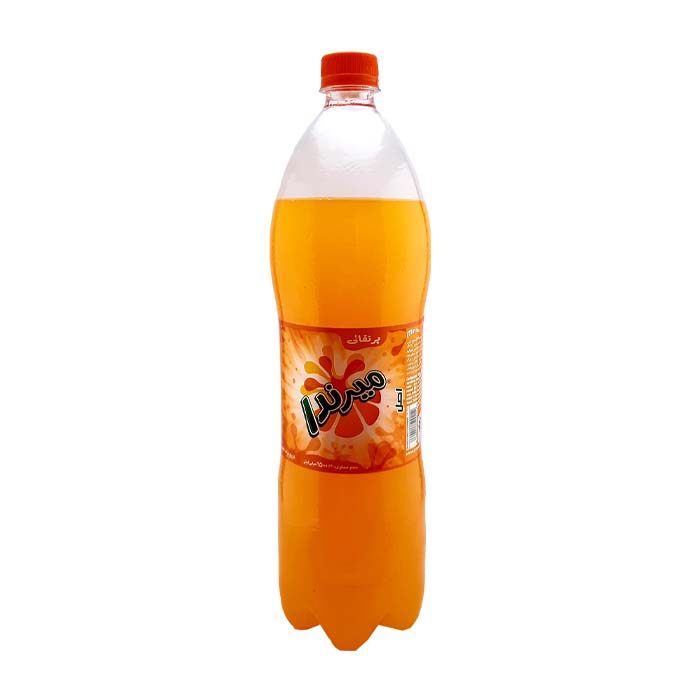 میراندا نوشابه گاز دار با طعم پرتقال میرندا مقدار 1.5 لیتر - Image 1